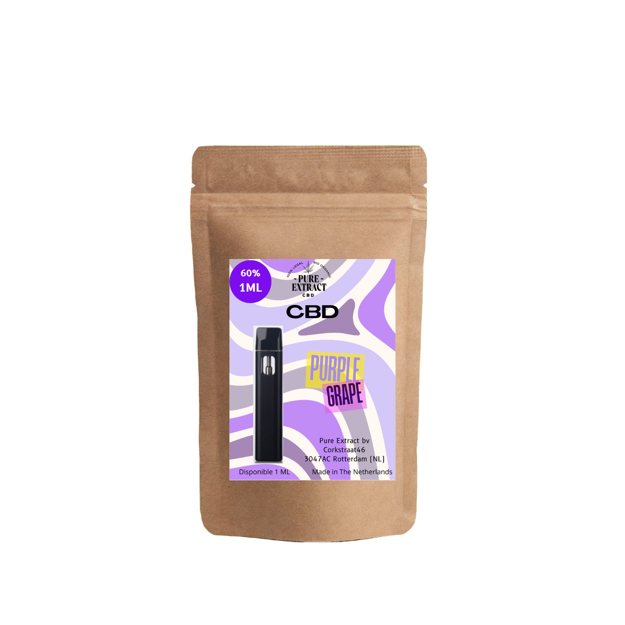 Puff CBD Purple Grape
