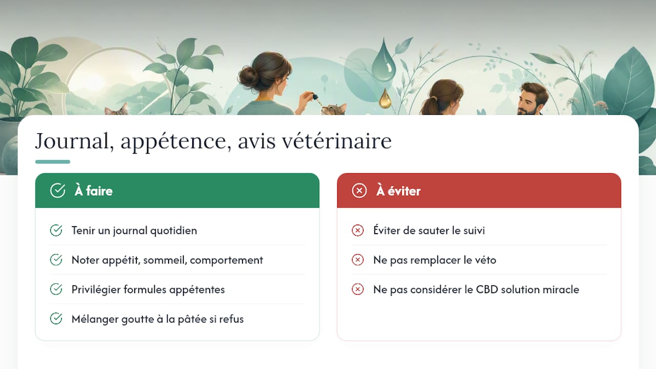 Essai de 4 semaines pour propriétaires de chat : CBD pour chat stressé - Pure Extract CBD Punto de vista del autor: consejos prácticos y limitaciones observadas — diagrama general
