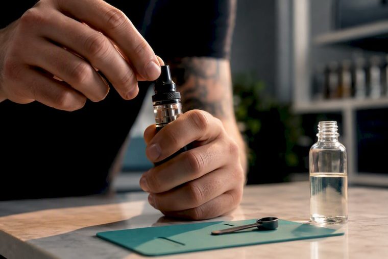 Réglage précis d’un vaporisateur de CBD