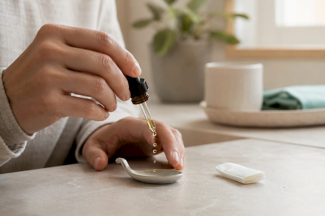 CBD et sevrage tabagique : ce que dit la science en 2026 - Pure Extract CBD CBD-Tropfen in Kombination mit einem Nikotinersatzpräparat