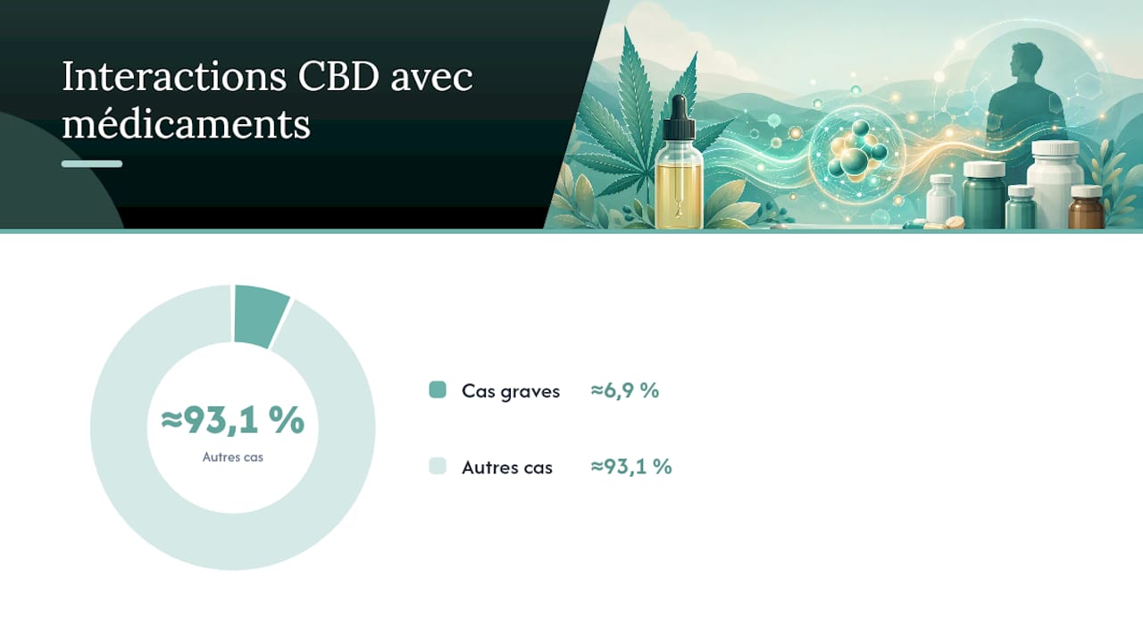 58 bijwerkingen van CBD, waarvan 4 ernstige gevallen