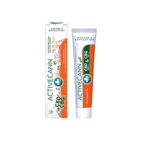 Gel refrescante ActivCann con CBD 600 mg + CBG 20 mg | Annabis 75 ml